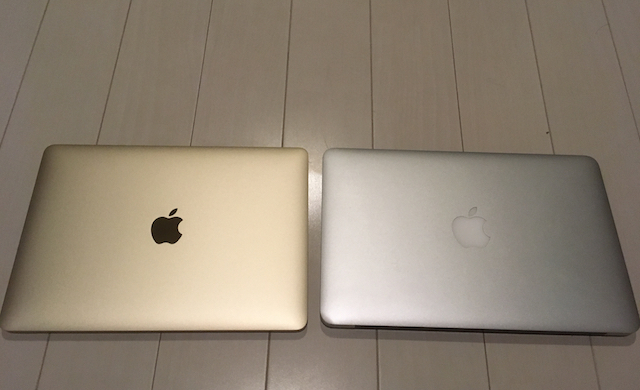 MacBookを買って、MacBook Airを売りました。